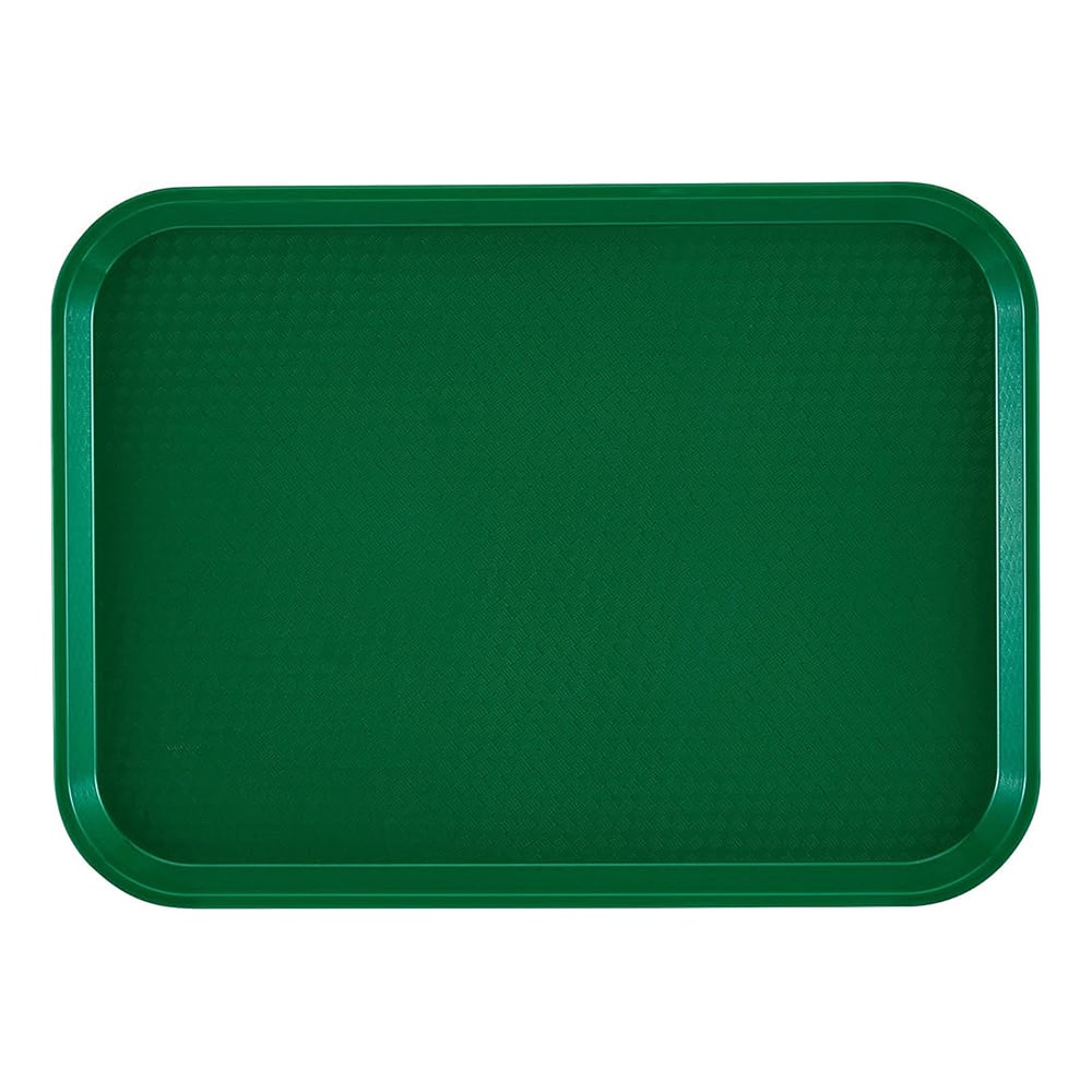 BANDEJA CAMBRO 1418FF FUENTE AZAFATE AUTOSERVICIO X 12 FAST FOOD 35.5 X 45,5 CM GREEN - 1