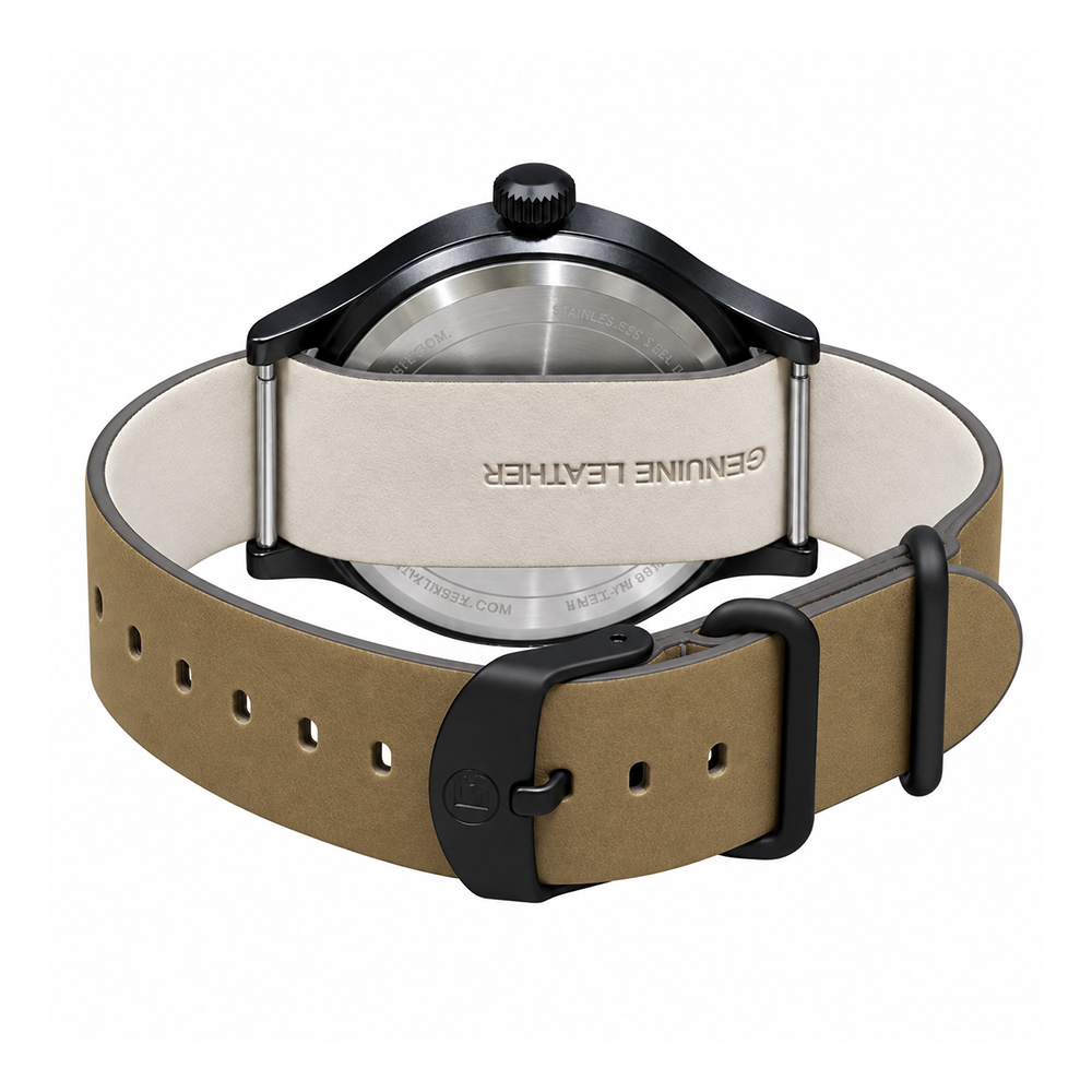 RELOJ TIMEX HOMBRE TW4B06600 EXPEDITION SCOUT 43 LUZ FONDO INDIGLO CORREA MARRÓN CUERO - 8