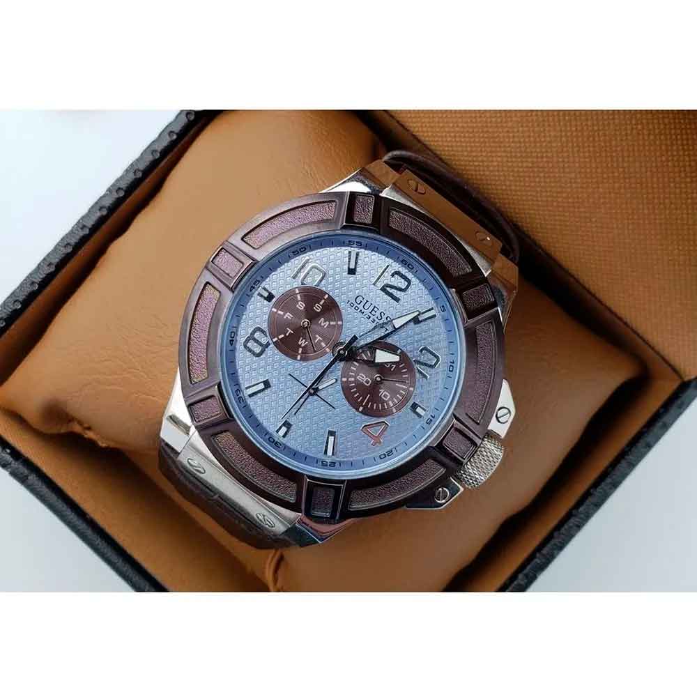 Ripley - RELOJ GUESS RIGOR W0040G10 MULTIFUNCIONAL PARA HOMBRE ACERO ...