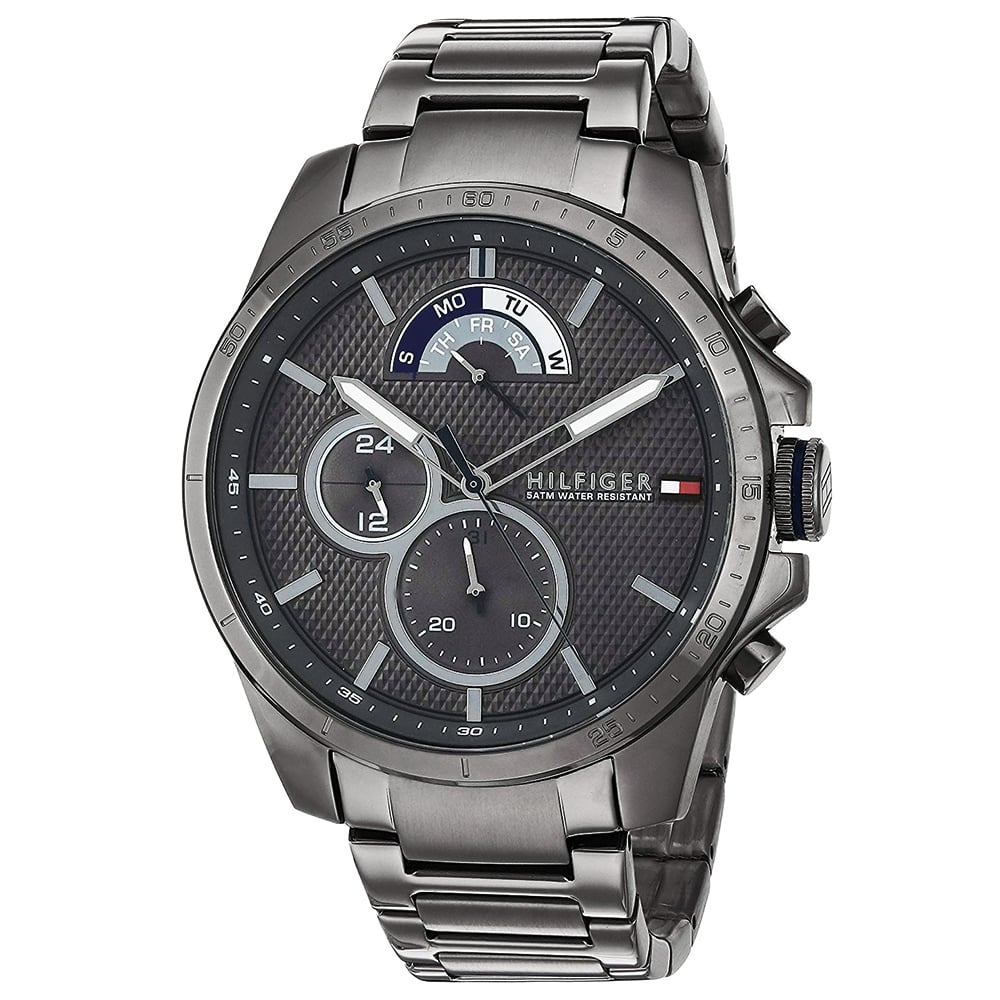 RELOJ TOMMY HILFIGER HOMBRE ANÁLOGO 1791347 COOL SPORT MULTIFUNCIONAL GRIS GUNMETAL - 2