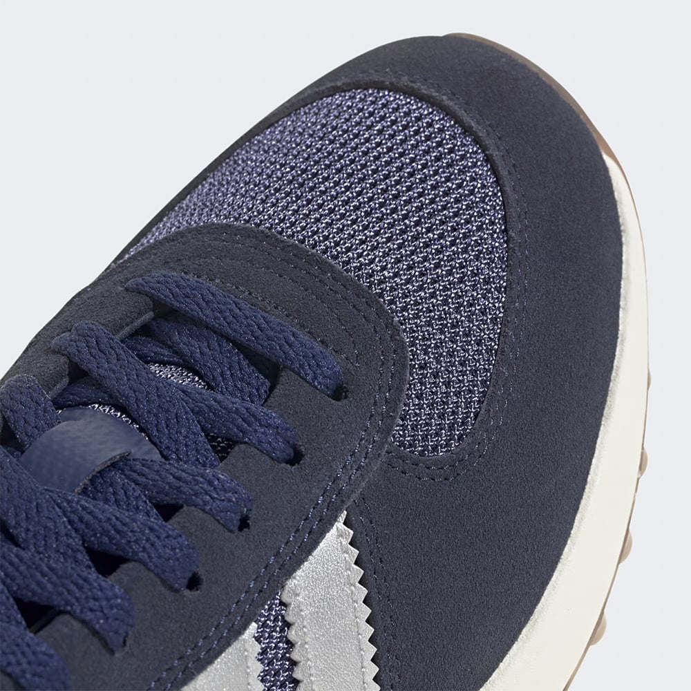ZAPATILLAS ADIDAS URBANAS LA TRAINER LUX AZUL Y PLATEADO PARA HOMBRE - 4