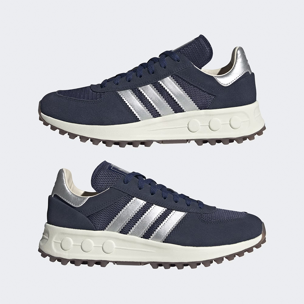 ZAPATILLAS ADIDAS URBANAS LA TRAINER LUX AZUL Y PLATEADO PARA HOMBRE - 7