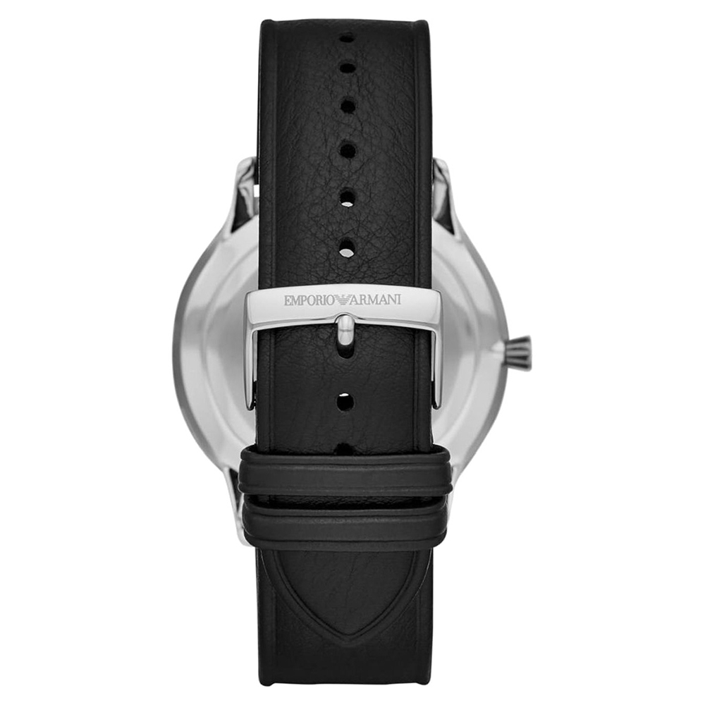 RELOJ HOMBRE ANÁLOGO EMPORIO ARMANI GIOVANNI AR11210 FECHA ACERO INOXIDABLE CORREA CUERO NEGRO - 7