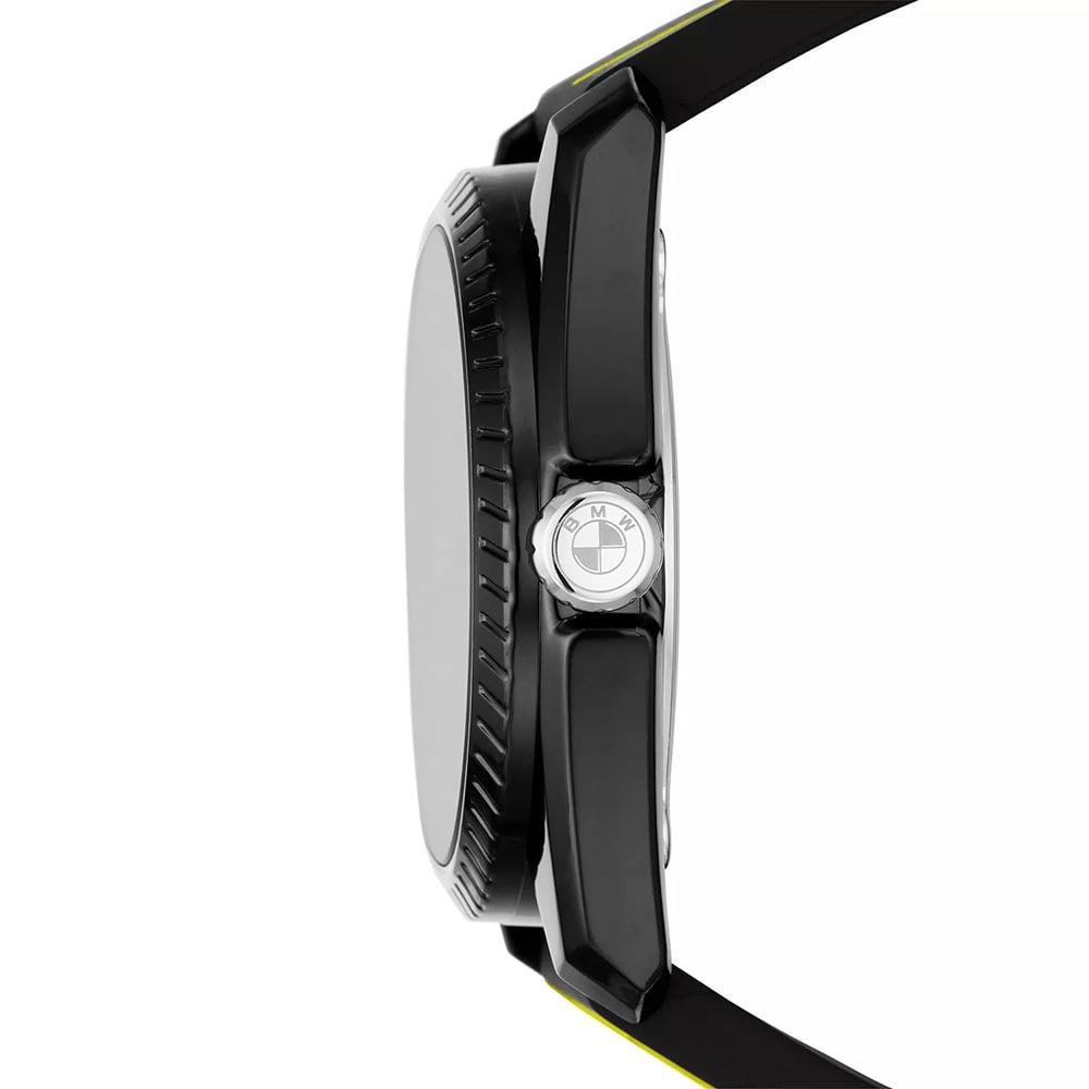 RELOJ BMW M MOTORSPORT BMW1006 RESINA NEGRO CORREA SILICOINA CON GARANTÍA (SIN CAJA) - 3