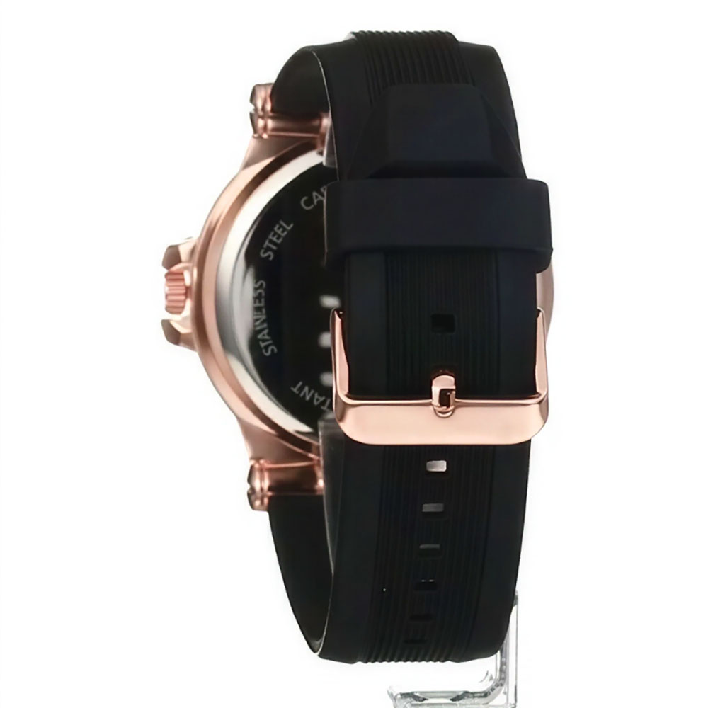 RELOJ U.S. POLO ASSN. USC90006 ANÁLOGO PARA HOMBRE CORREA DE SILICONA Y DIAL NEGRO - 5