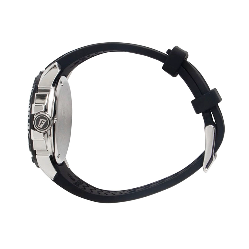 RELOJ FESTINA THE ORIGINALS F20462/2 PARA HOMBRE FECHA ACERO INOXIDABLE CORREA DE SILICONA Y DIAL NEGRO - 4