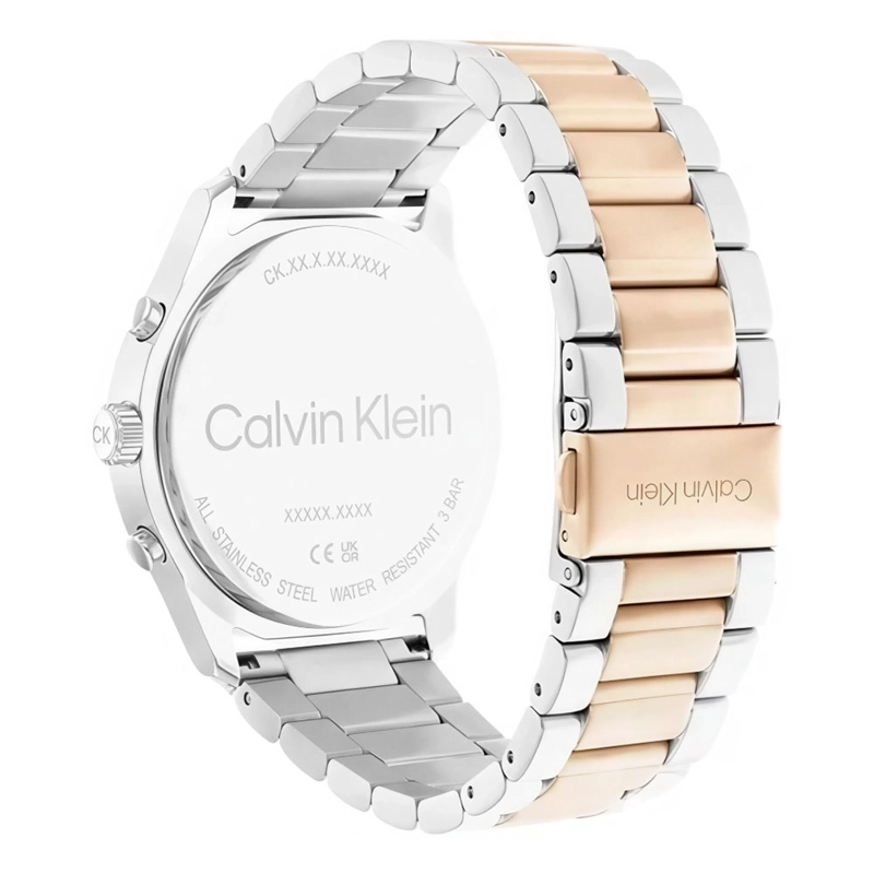 RELOJ CALVIN KLEIN 25200210 MULTIFUNCIONAL PARA HOMBRE ACERO INOXIDABLE DIAL NEGRO - 4