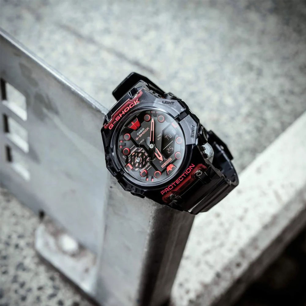 RELOJ HOMBRE CASIO G-SHOCK CARBON CORE GA-B001G-1A BLUETOOTH DIGITAL ANÁLOGO NEGRO TRANSPARENTE - 6