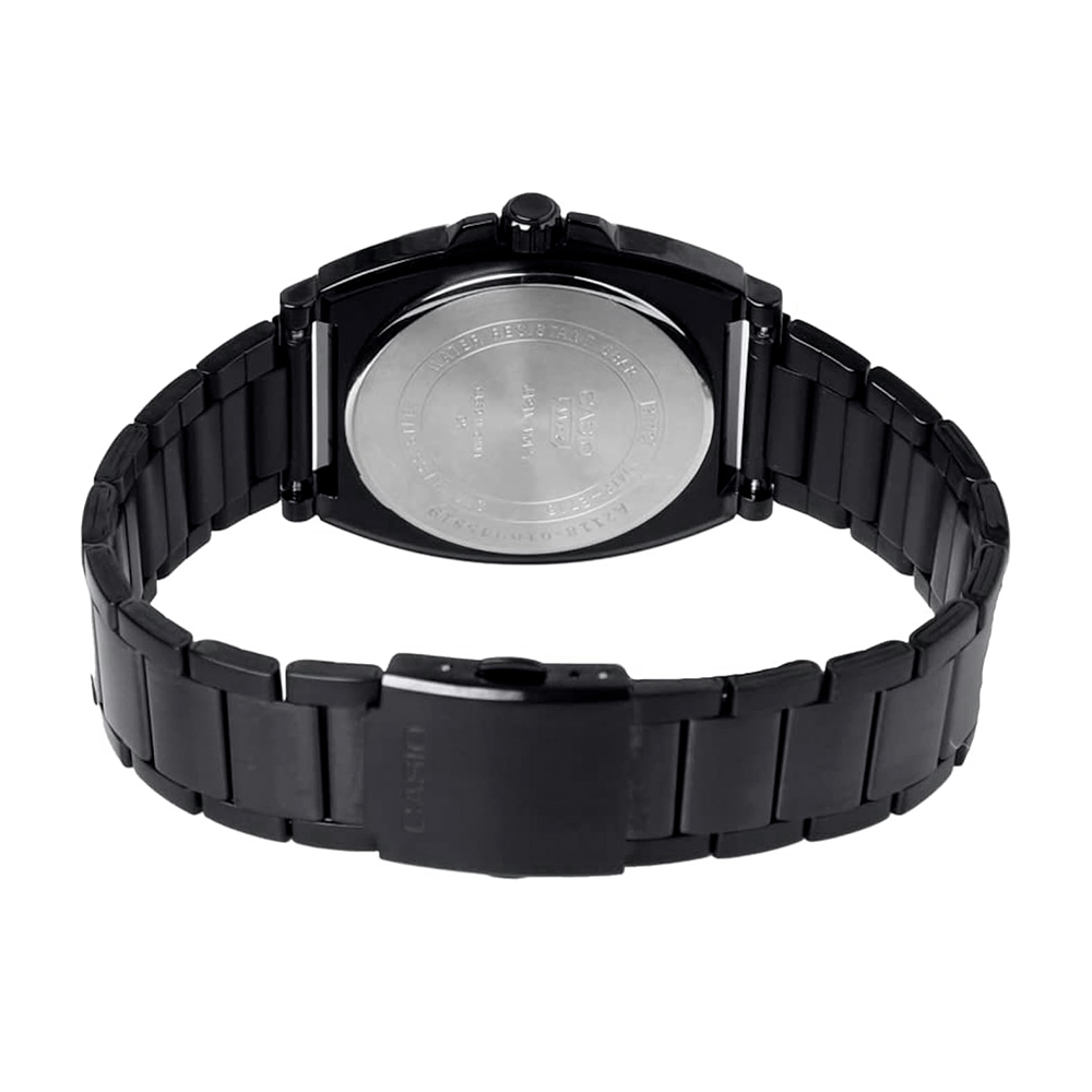 RELOJ HOMBRE CASIO MTP-E715D-1AV ANÁLOGO FECHA ACERO INOXIDABLE NEGRO - 6