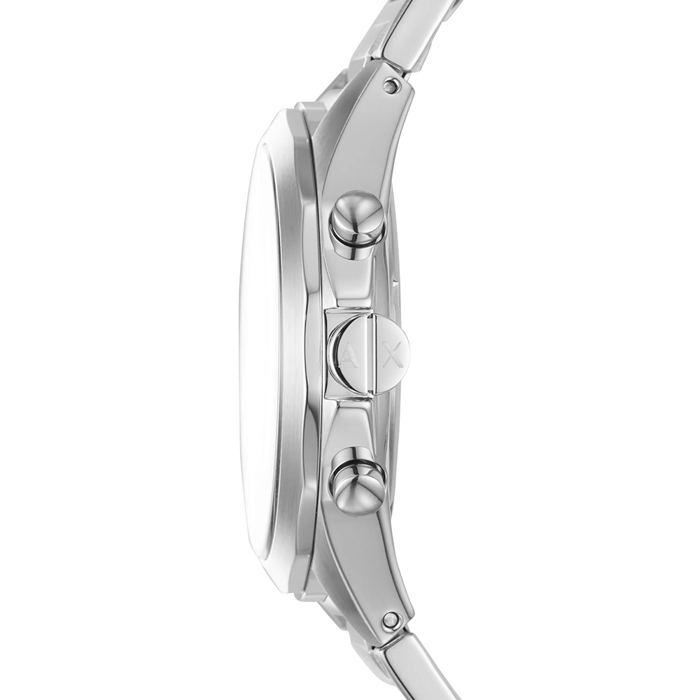 RELOJ ARMANI EXCHANGE DREXLER AX2600 CRONÓMETRO ACERO INOXIDABLE DIAL NEGRO - 4