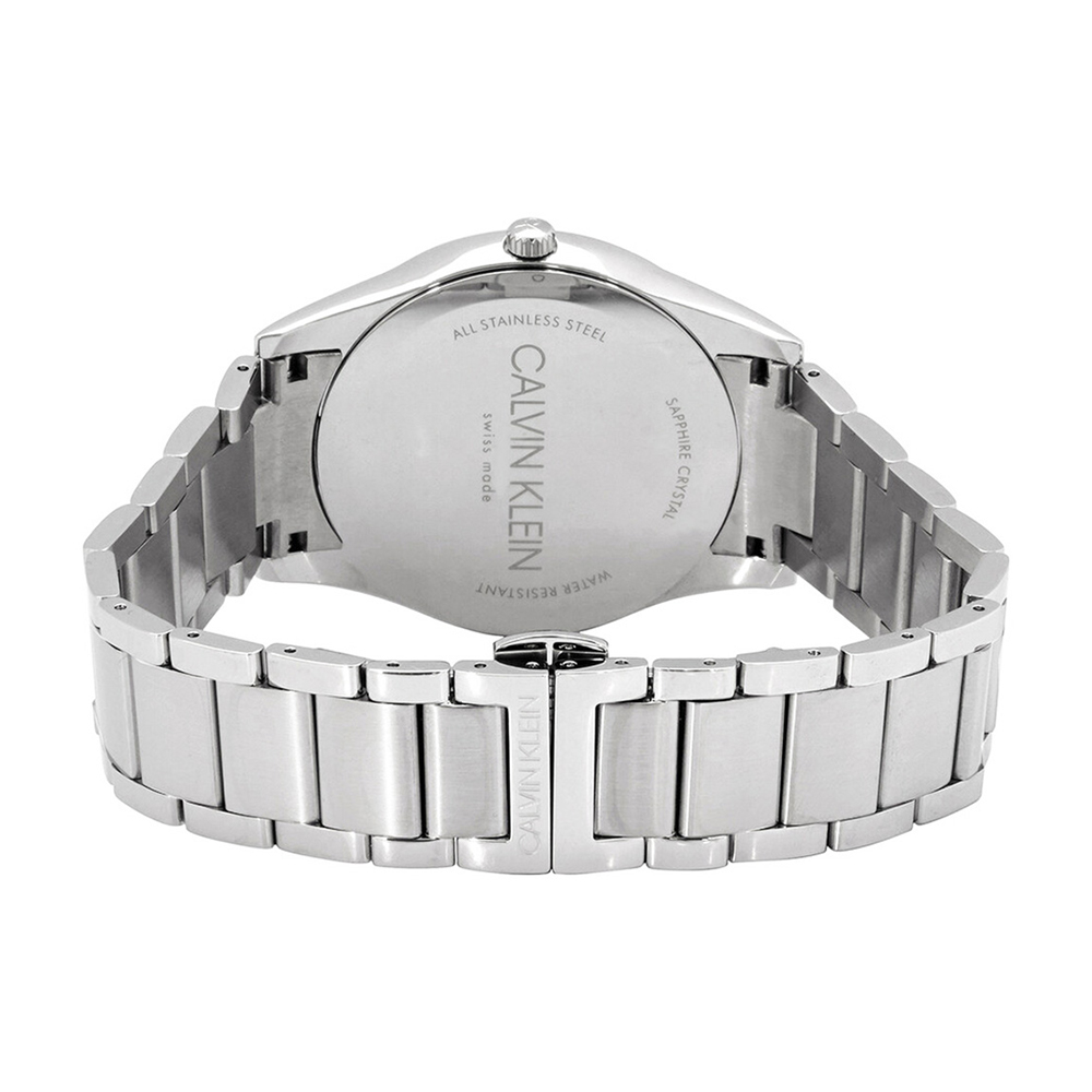 RELOJ HOMBRE ANALÓGO CALVIN KLEIN TIME K4N2114Z SUIZO ZAFIRO ACERO INOXIDABLE DIAL PLATEADO - 6