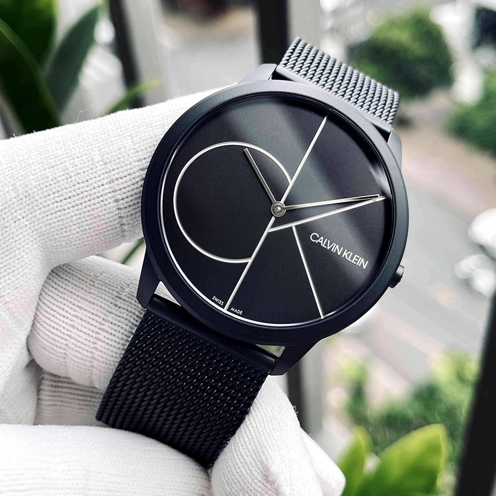 RELOJ CALVIN KLEIN MINIMAL K3M5T451 SUIZO ACERO INOXIDABLE NEGRO - 2