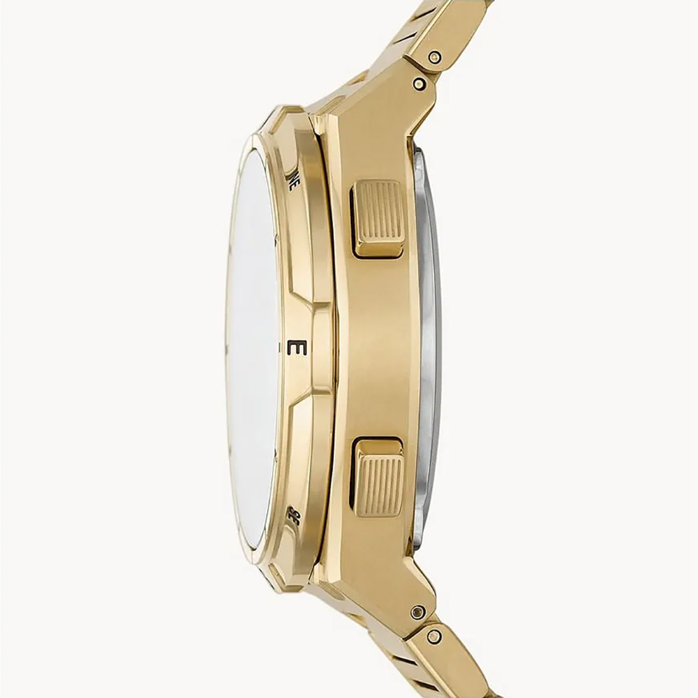 RELOJ FOSSIL EVERETT FS5862 SOLAR DIGITAL ACERO INOXIDABLE DORADO - 5