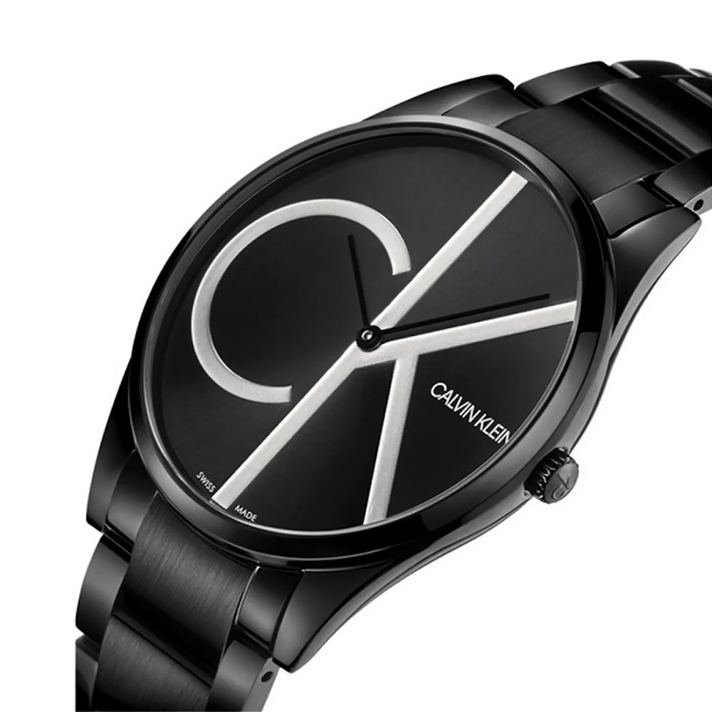 RELOJ CALVIN KLEIN TIME K4N21441 SUIZO ZAFIRO ACERO INOXIDABLE NEGRO - 2