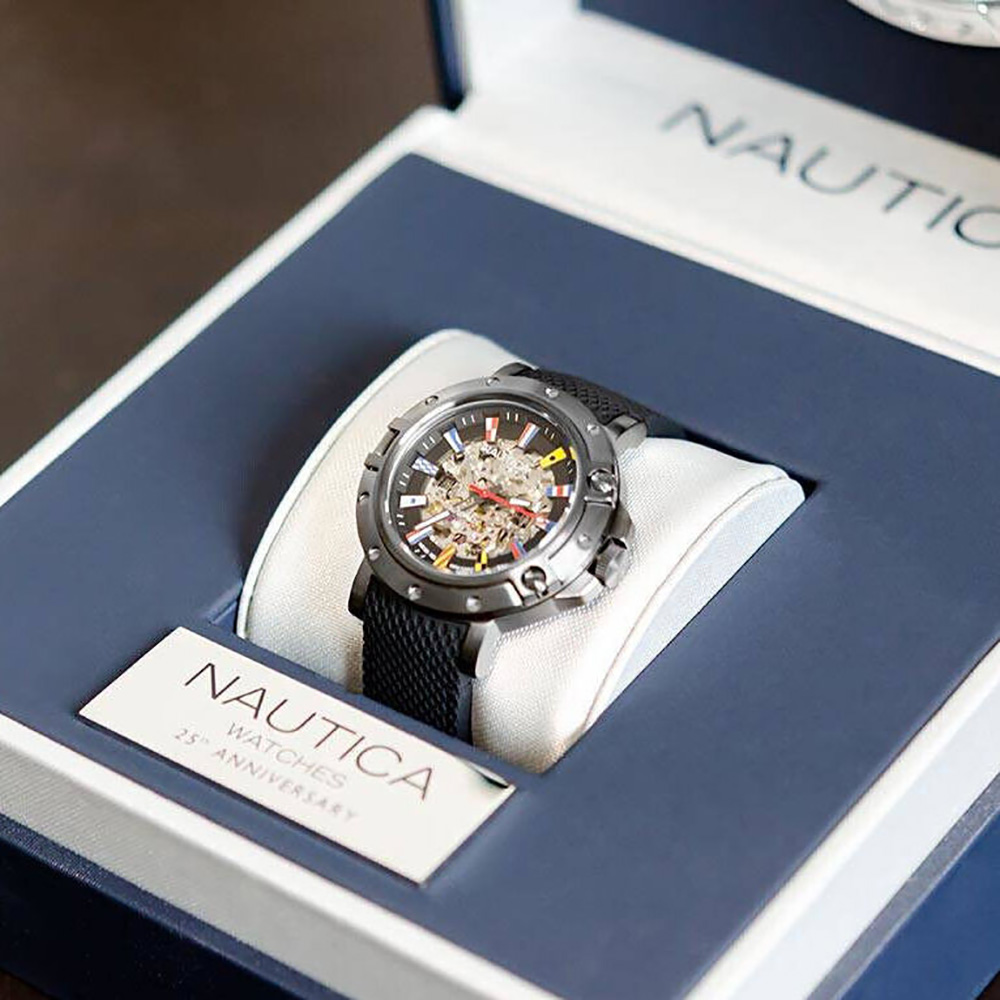 RELOJ NAUTICA PORTHOLE NAPPRH011 AUTOMÁTICO 25 ANIV. ED. LIMITADA - 9
