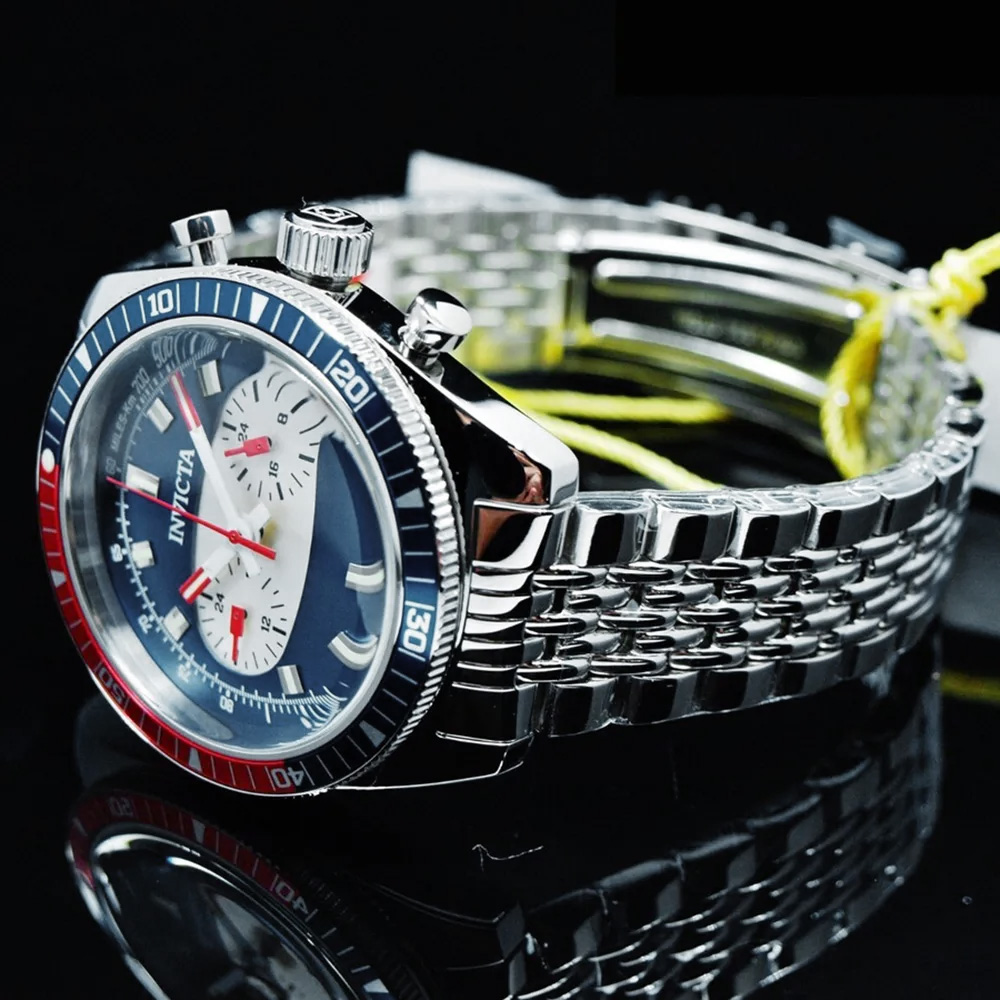 RELOJ INVICTA SPEEDWAY 40526 ACERO INOXIDABLE DIAL AZUL - 5