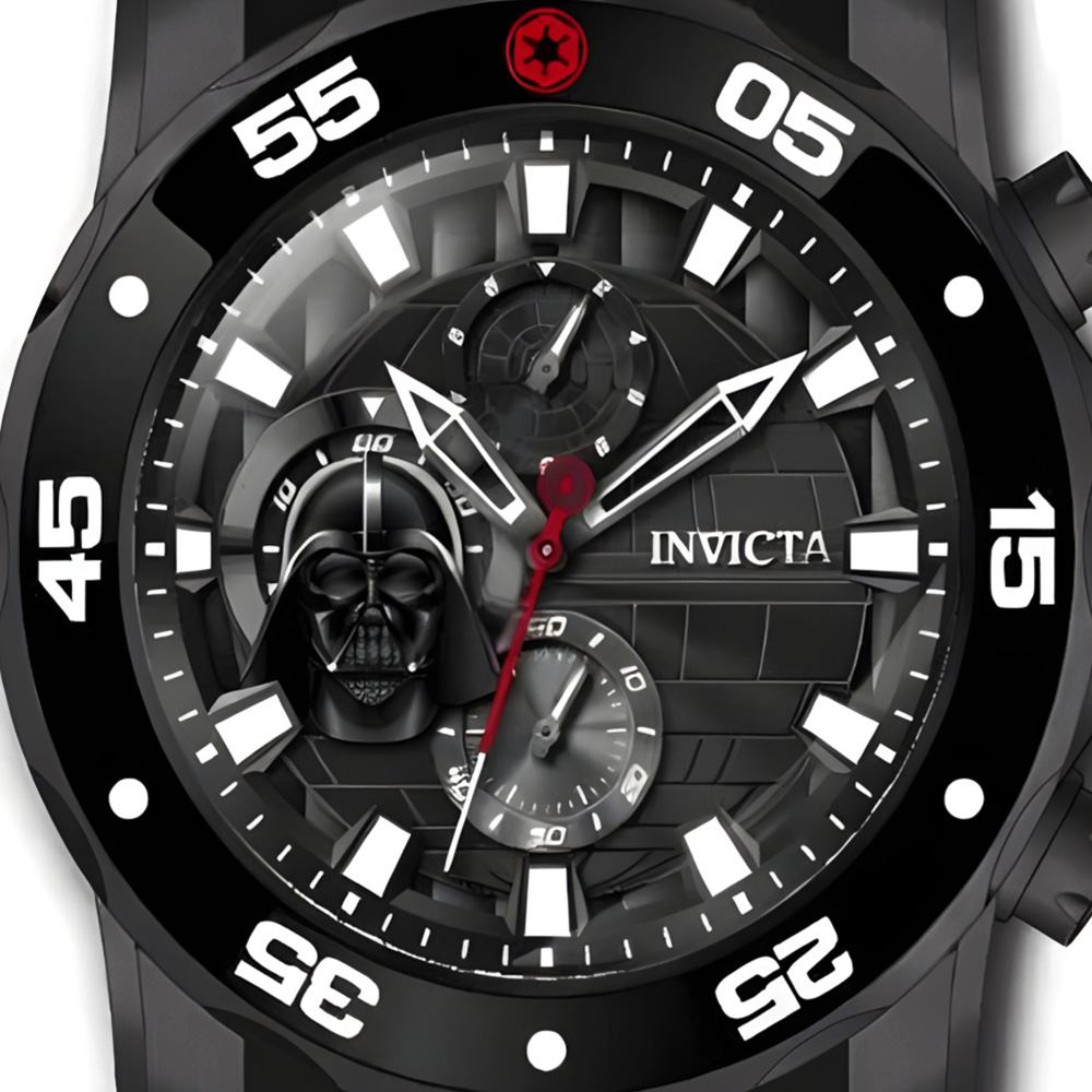 RELOJ INVICTA STAR WARS DARTH VADER 37210 EDICION LIMITADA CRONÓMETRO - 2