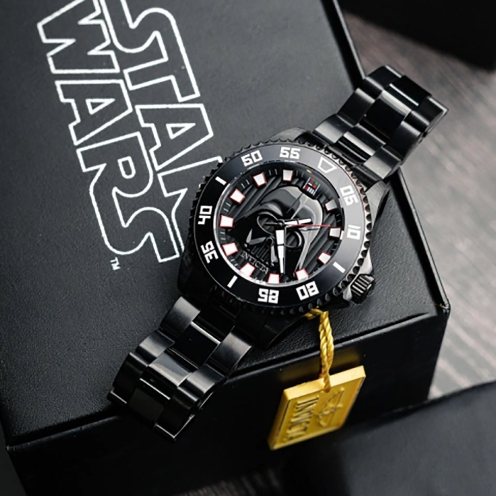 RELOJ INVICTA STAR WARS DARTH VADER 31245 EDICION LIMITADA ACERO INOXIDABLE NEGRO - 5