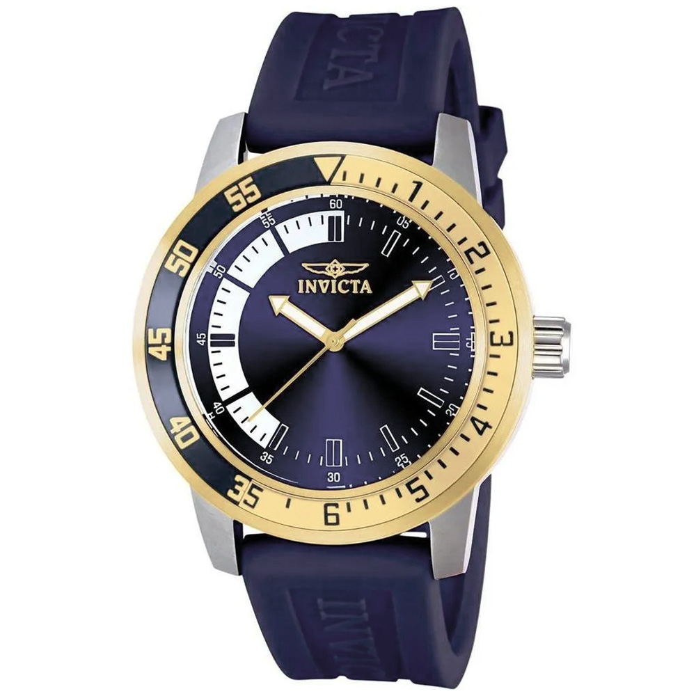 RELOJ INVICTA SPECIALTY 12847 ACERO INOXIDABLE CORREA DE SILICONA Y DIAL MORADO - 1