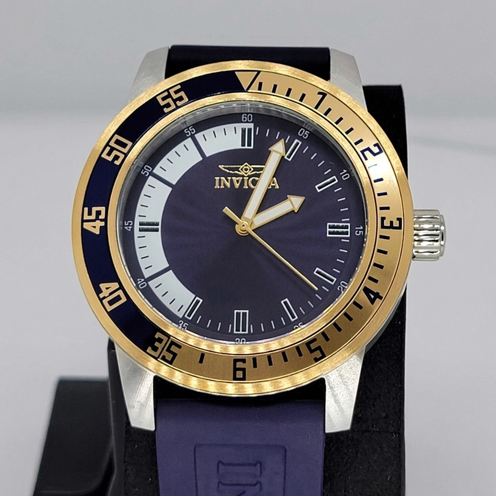 RELOJ INVICTA SPECIALTY 12847 ACERO INOXIDABLE CORREA DE SILICONA Y DIAL MORADO - 7