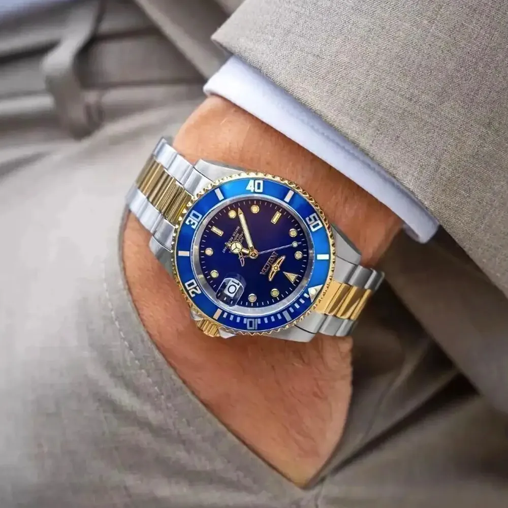 RELOJ INVICTA PRO DIVER 8928OB AUTOMÁTICO FECHA ACERO INOXIDABLE DIAL AZUL - 4