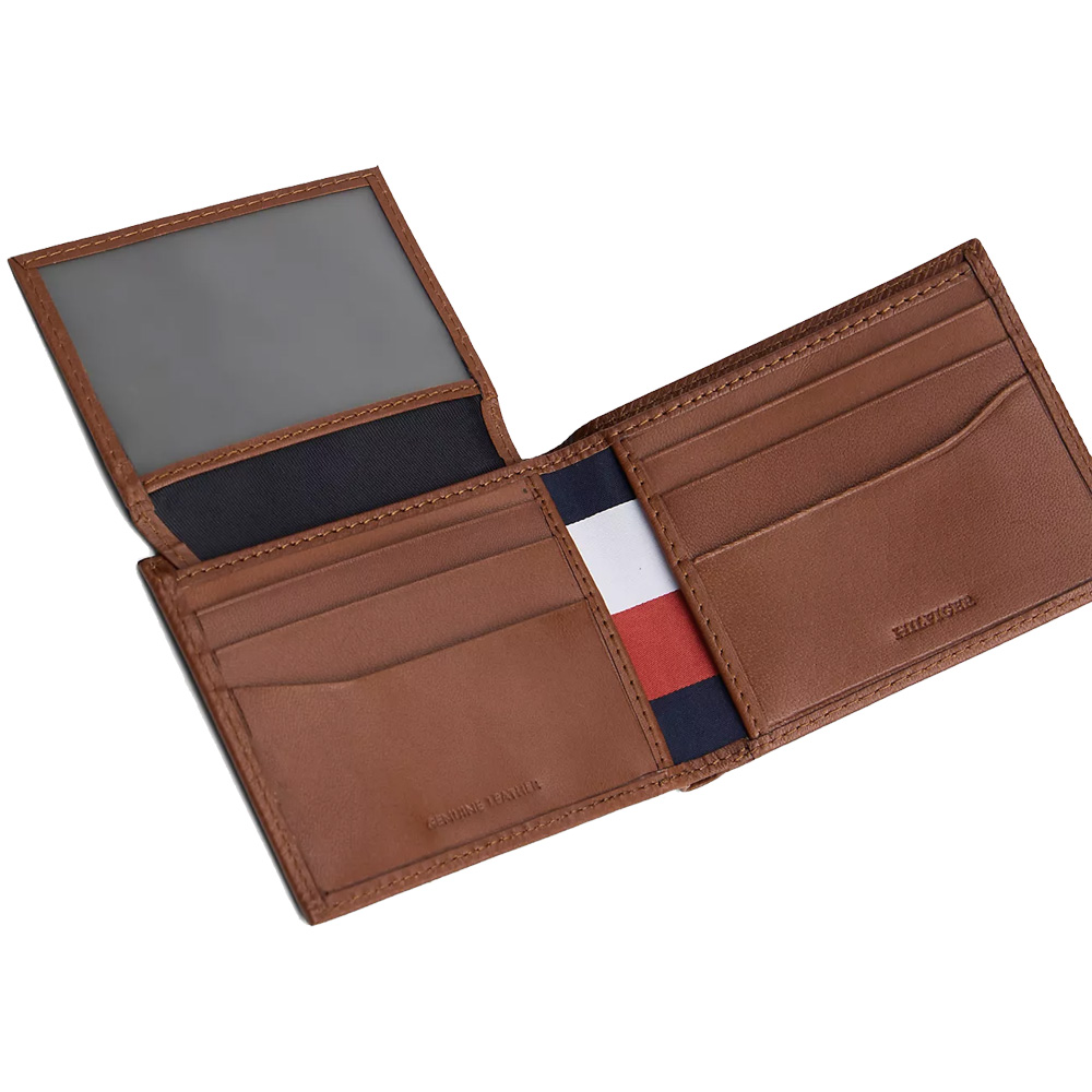 BILLETERA TOMMY HILFIGER PARA HOMBRE 31TL220183-T BIFOLD CUERO EN RELIEVE - 3