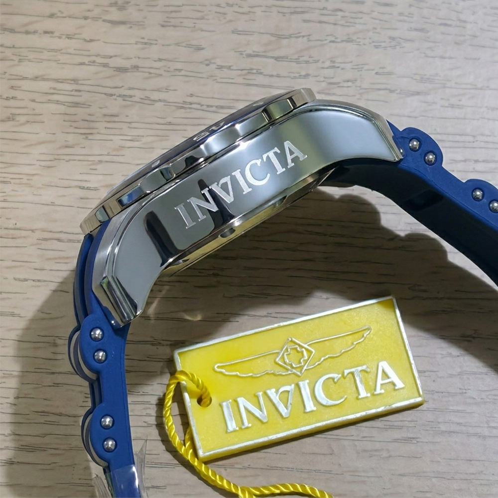 RELOJ INVICTA STAR WARS R2D2 39539 EDICION LIMITADA CORREA DE SILICONA AZUL - 4