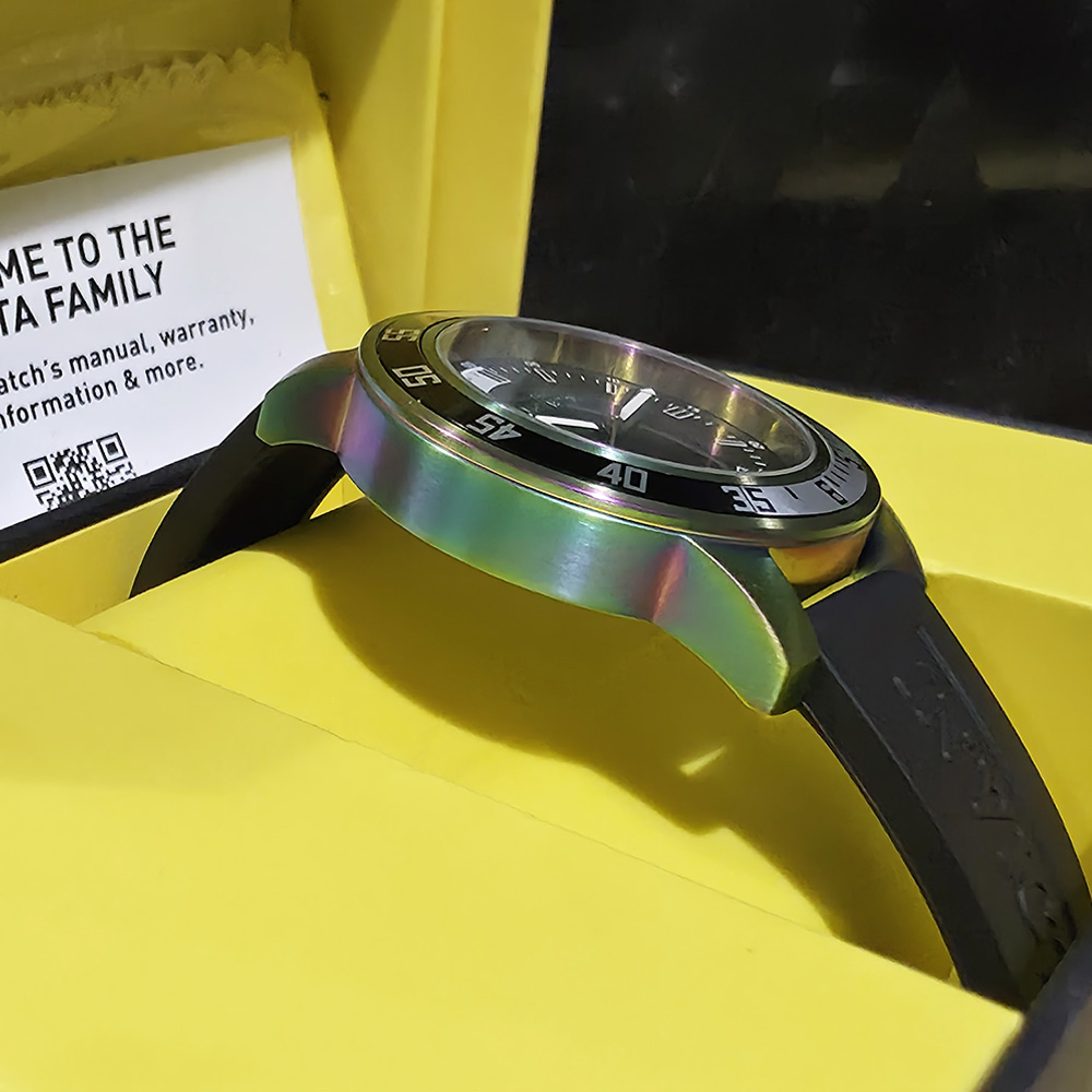 RELOJ INVICTA SPECIALTY 37011 ACERO INOXIDABLE TORNASOL CORREA SILICONA NEGRO - 3