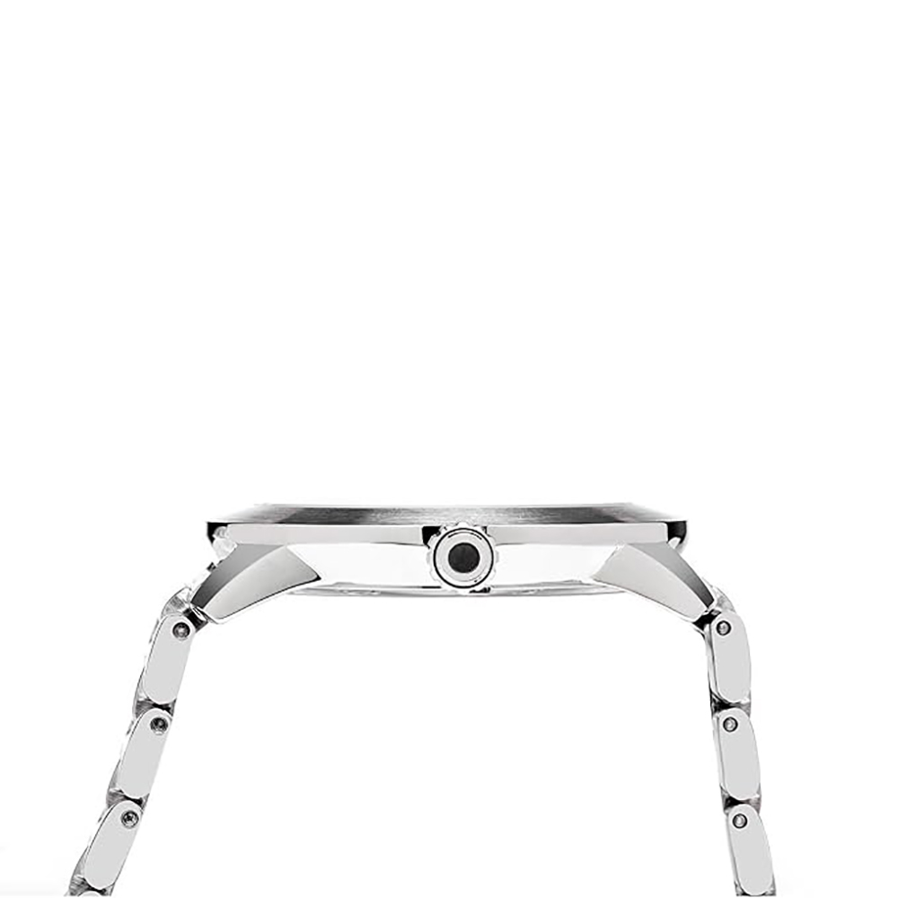 RELOJ PERRY ELLIS SLIM LINE 42 07001-02 ACERO INOXIDABLE DIAL GRIS - 4
