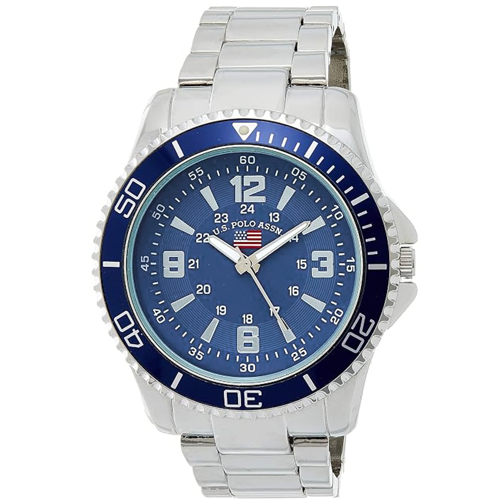 RELOJ HOMBRE ANÁLOGO U.S. POLO ASSN. US8621 DIAL AZUL - 1