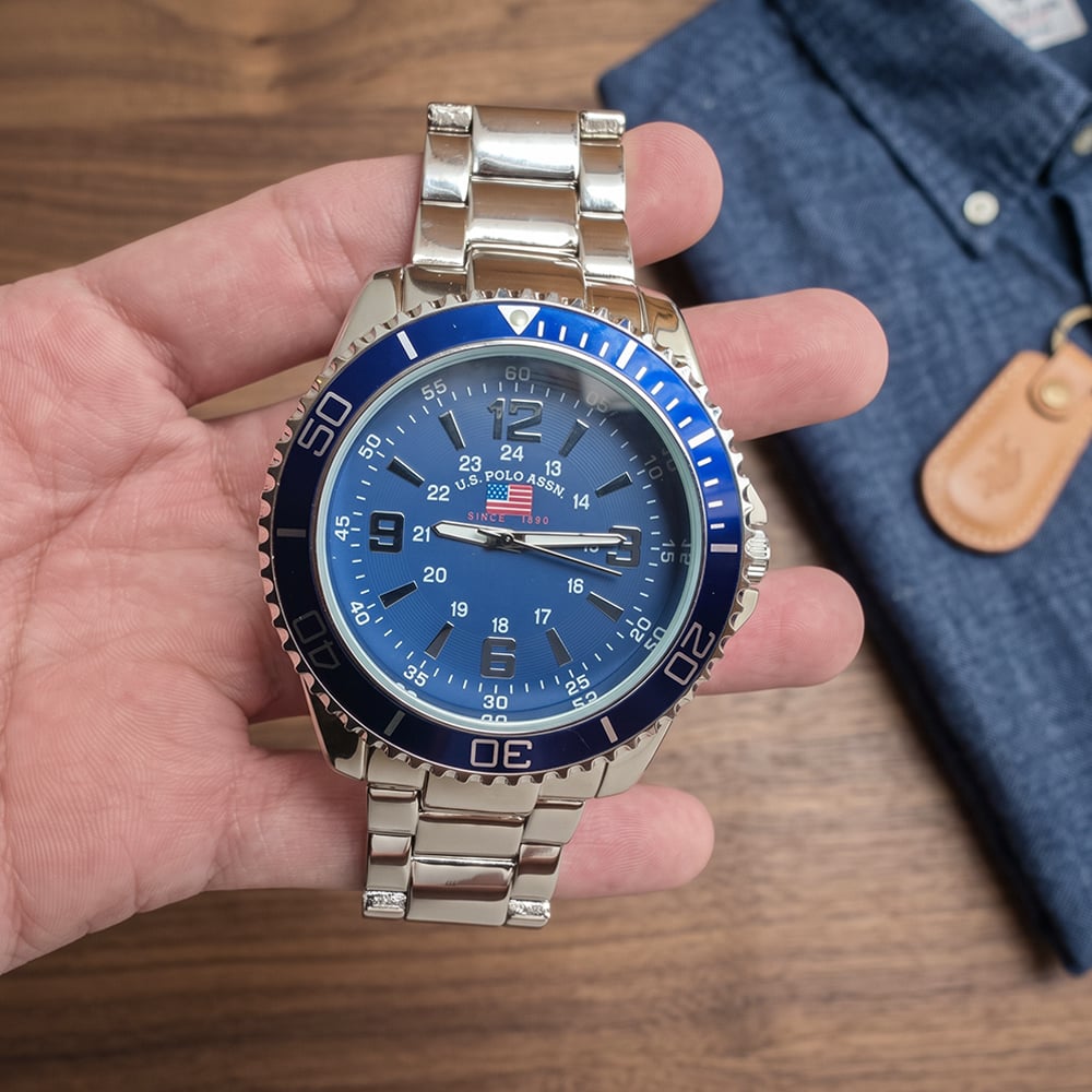 RELOJ HOMBRE ANÁLOGO U.S. POLO ASSN. US8621 DIAL AZUL - 3