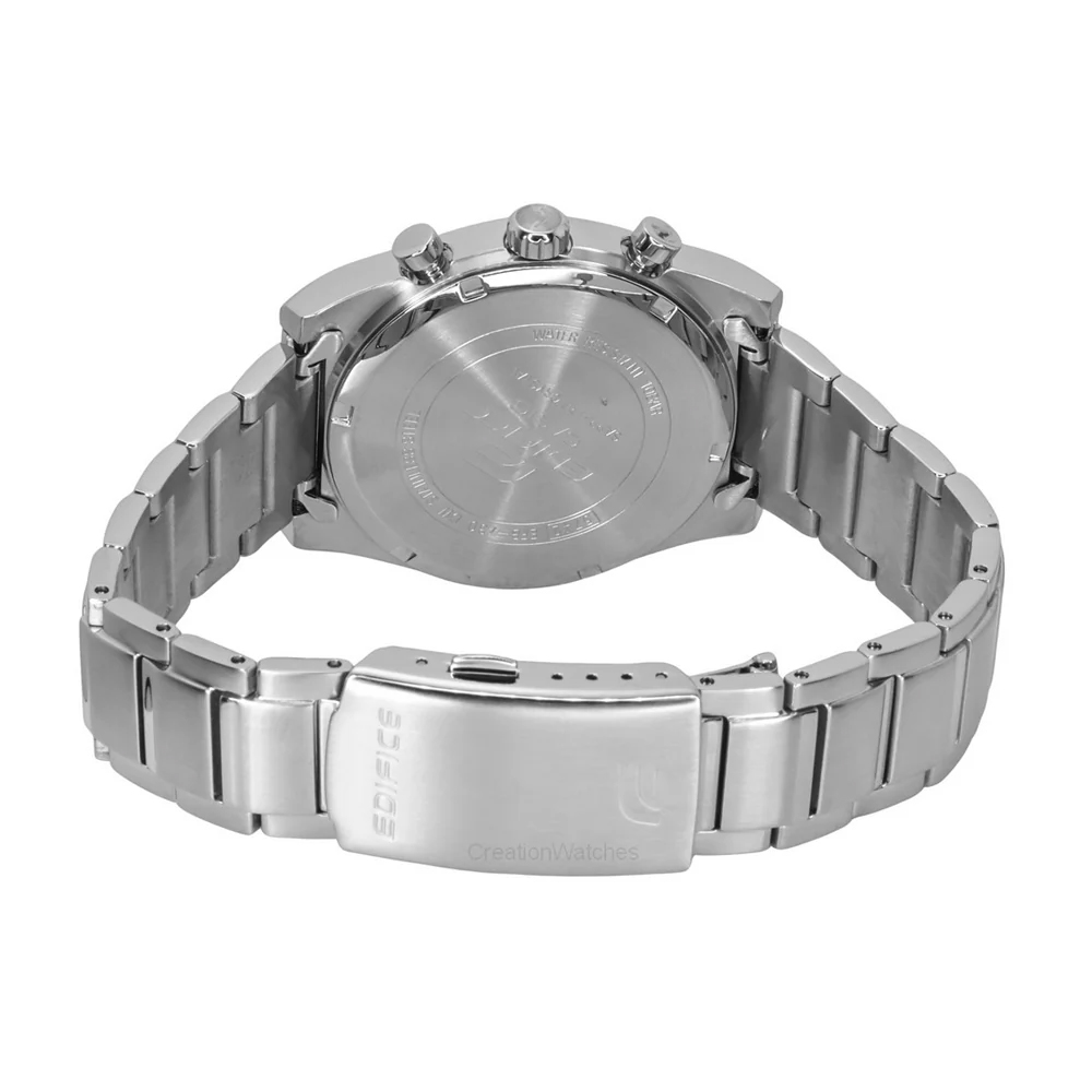 RELOJ HOMBRE ANÁLOGO CASIO EDIFICE ZAFIRO EFB-730D-1AV FECHA CRONÓMETRO DIAL NEGRO - 7