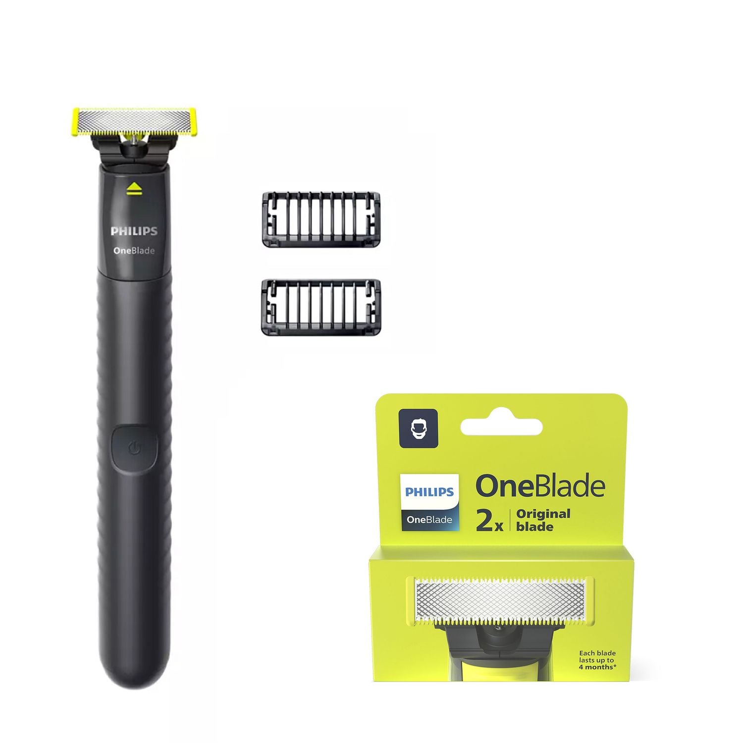 COMBO AFEITADORA DE BARBA ONEBLADE + CUCHILLA DE REPUESTO PHILIPS - 1