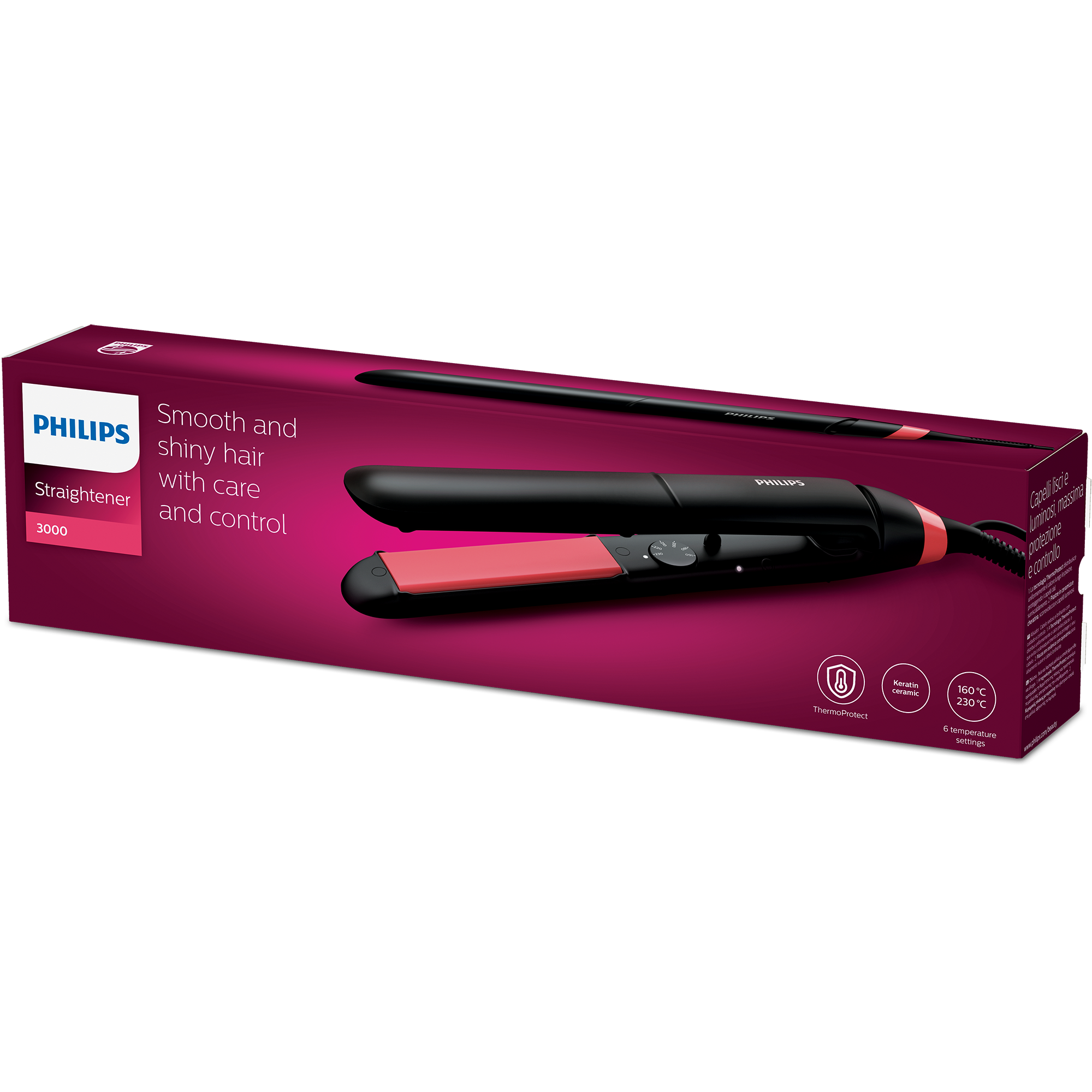 ALISADORA PARA CABELLO THERMOPROTECT BHS376_00 PHILIPS - 3