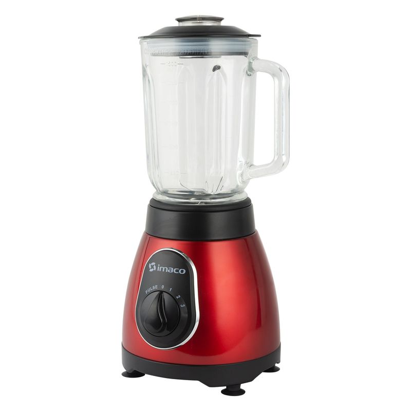 LICUADORA 1.5 LT BLS5388R 3V+PULSADOR 500W IMACO - ROJO - 1
