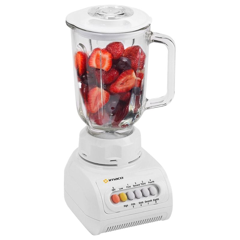 LICUADORA V/VIDRIO 1.5 LITROS 8 VEL 350W BL888V IMACO - 3