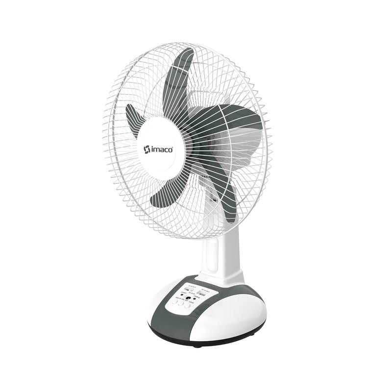 VENTILADOR 14 SOLAR RECARGABLE DE MESA FAN1418SOL IMACO - 1