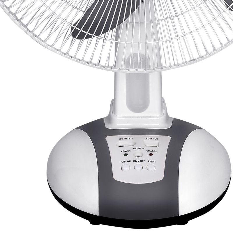 VENTILADOR 14 SOLAR RECARGABLE DE MESA FAN1418SOL IMACO - 2