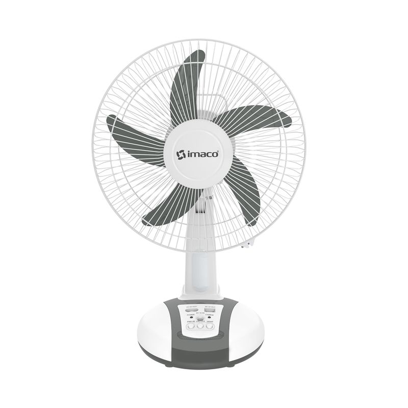 VENTILADOR 14 SOLAR RECARGABLE DE MESA FAN1418SOL IMACO - 4