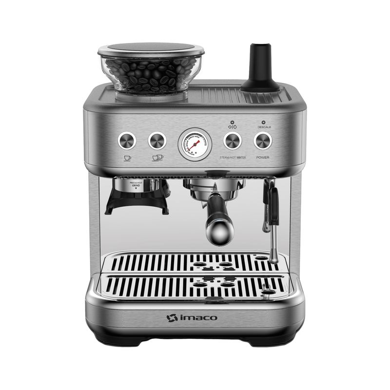 CAFETERA ESPRESSO Y CAPUCCINO 15 BARES C/MOLINILLO IECMG1570 IMACO - 5