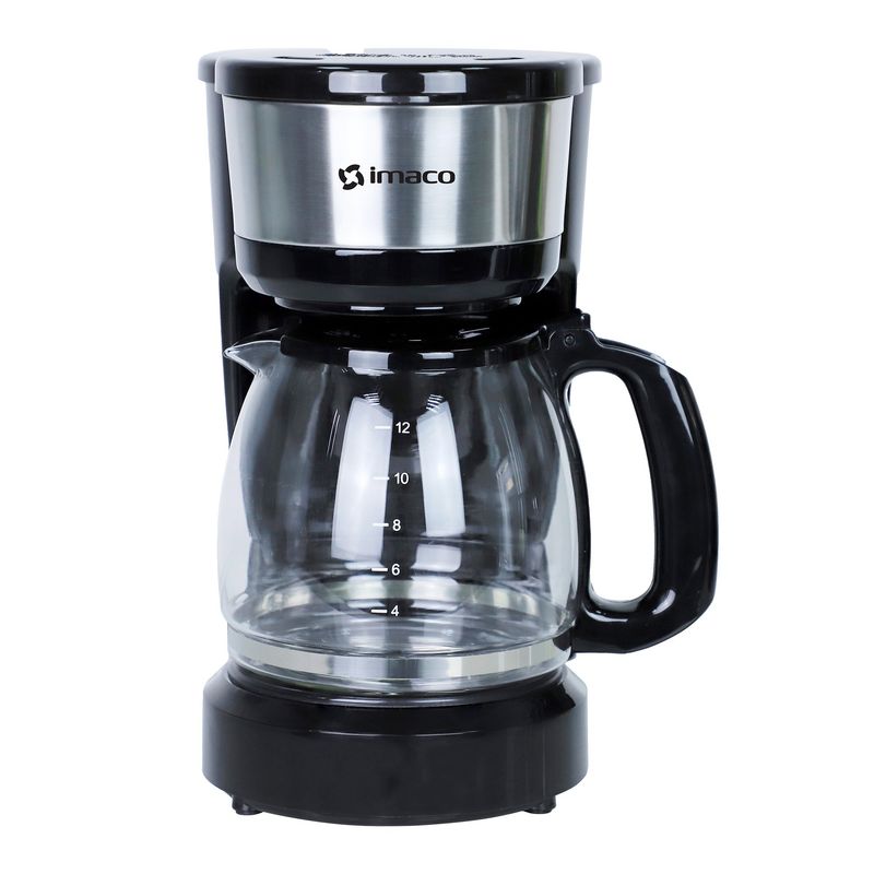 CAFETERA ELEC. 12 TZ PANEL DECORATIVO AC/INOX IMACO CM1218S - 1