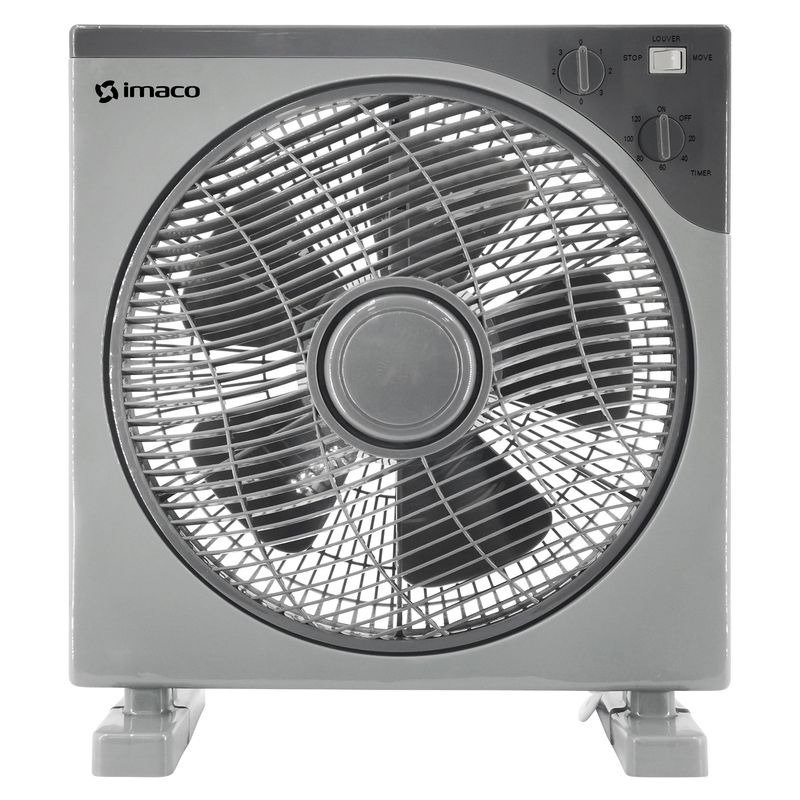 VENTILADOR BOX DE 12 IMACO IVA13 - GRIS - 1