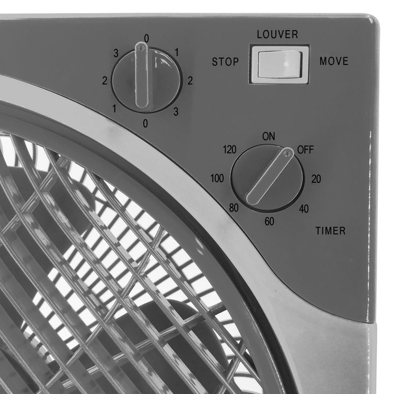 VENTILADOR BOX DE 12 IMACO IVA13 - GRIS - 4