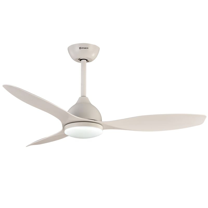 VENTILADOR DECORATIVO DE TECHO 48 CLUZ LED TIMER 8H IMACO CF4835DC - 1