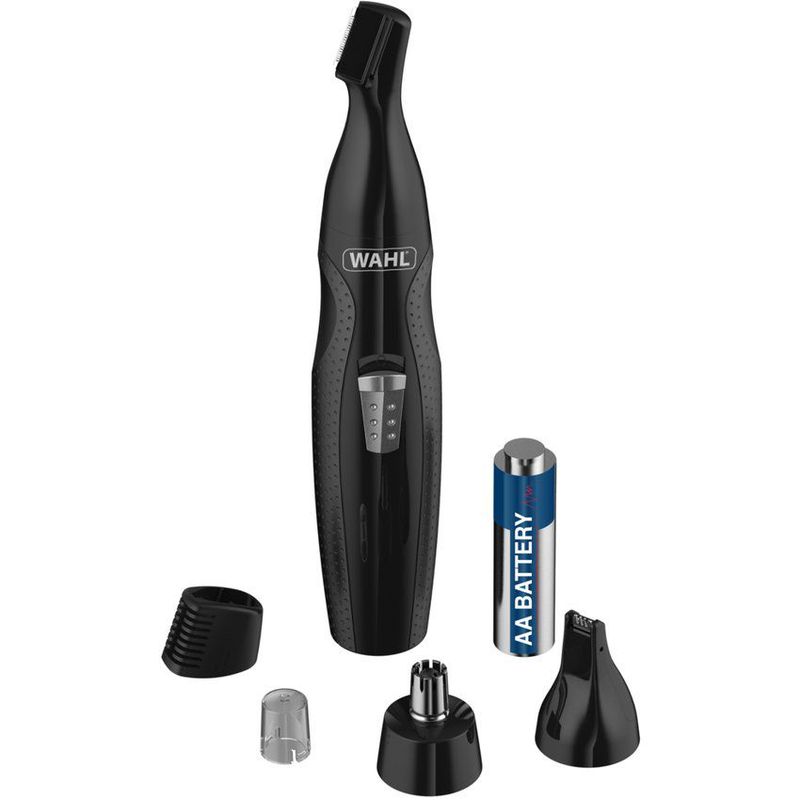 RECORTADORA NASAL Y CEJAS MINI GROOMS WAHL 05608-508 - COLOR NEGRO - 1