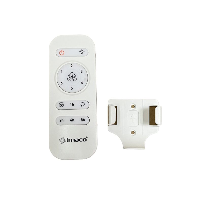 VENTILADOR DECORATIVO DE TECHO 52 CLUZ TIMER 8H IMACO CF5235DC - 4