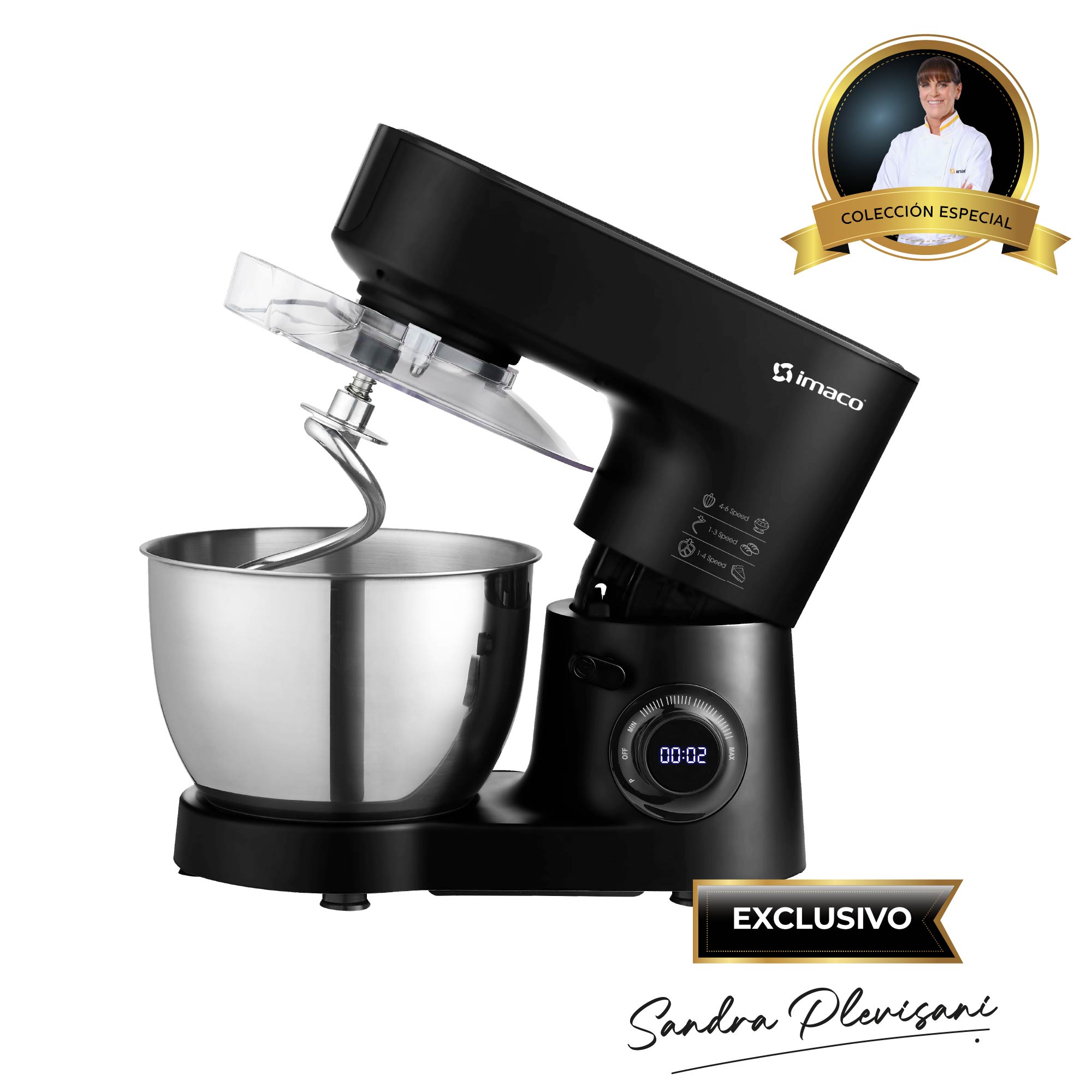 BATIDORA PEDESTAL BOWL 6.3 VELOCIDADES SM1500W IMACO - 1