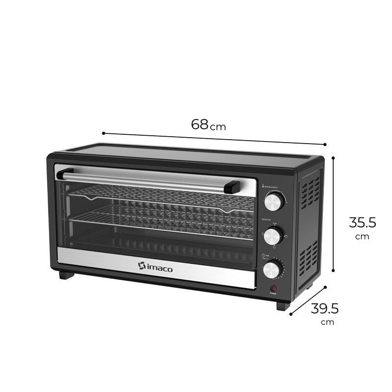 HORNO ELECTRICO DOUBLE CAKE 35 LITROS HEB35DC IMACO - 5