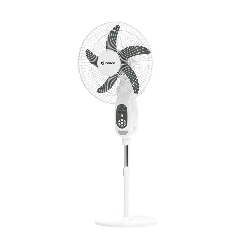 VENTILADOR 16 SOLAR RECARGABLE DE PEDESTAL FAN1618SOL IMACO - 3