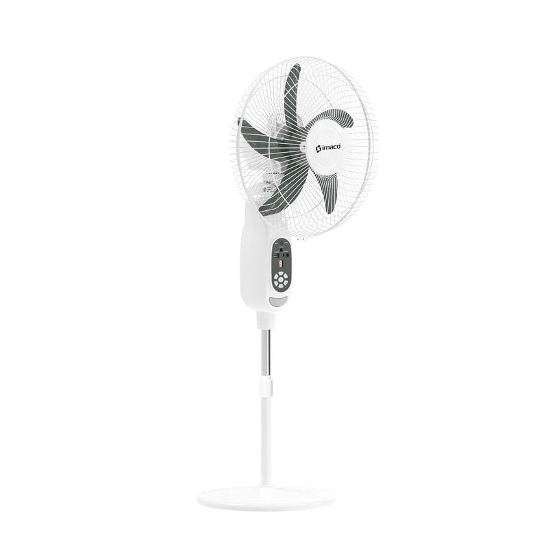 VENTILADOR 16 SOLAR RECARGABLE DE PEDESTAL FAN1618SOL IMACO - 4